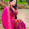 Georgette Readymade Three Piece - Image 2